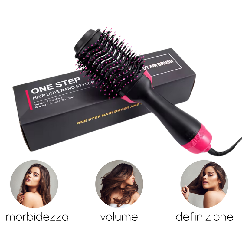 GlamWave - Spazzola 3 in 1